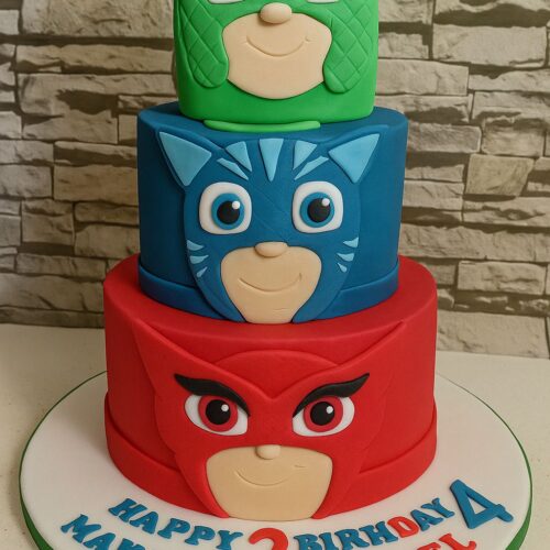 Angry Bird Themed Cake