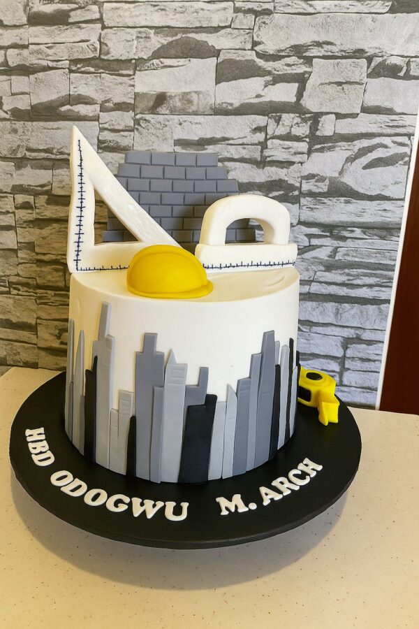 Engineer Themed Cake
