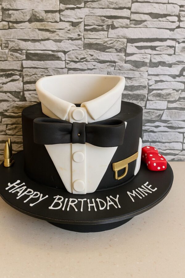 Suit Themed Cake