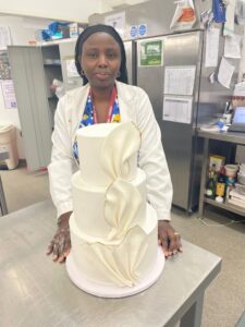 Cake decoration workshop at City of Bristol College