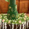 Green Gardened Themed Cake